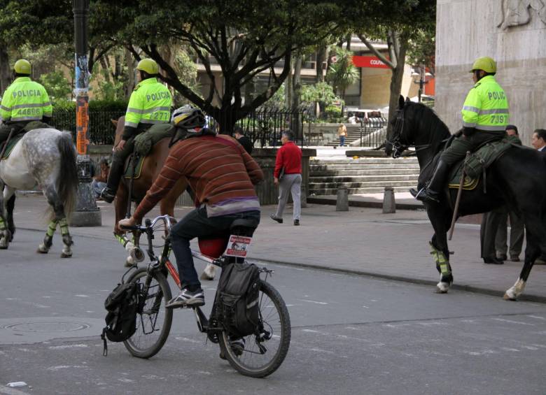 De acuerdo con las autoridades, este año son menos los infractores y el uso de la bicicleta se intensificó. FOTO COLPRENSA