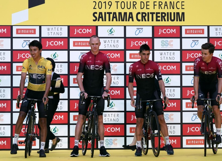 La Ruta de Occitania será la cuarta carrera en la que coincidirán Bernal y Froome. Antes lo hicieron en el Tour de Francia-2018, Vuelta a Colombia y Vuelta a Cataluña 2019. FOTO Getty