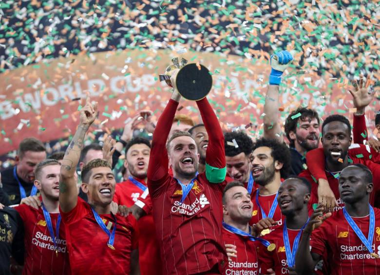 La victoria el sábado en Catar con un gol en la prórroga de la final ante el Flamengo (1-0) confirmó de manera oficial que el Liverpool es el mejor equipo del mundo. Foto: AFP. 