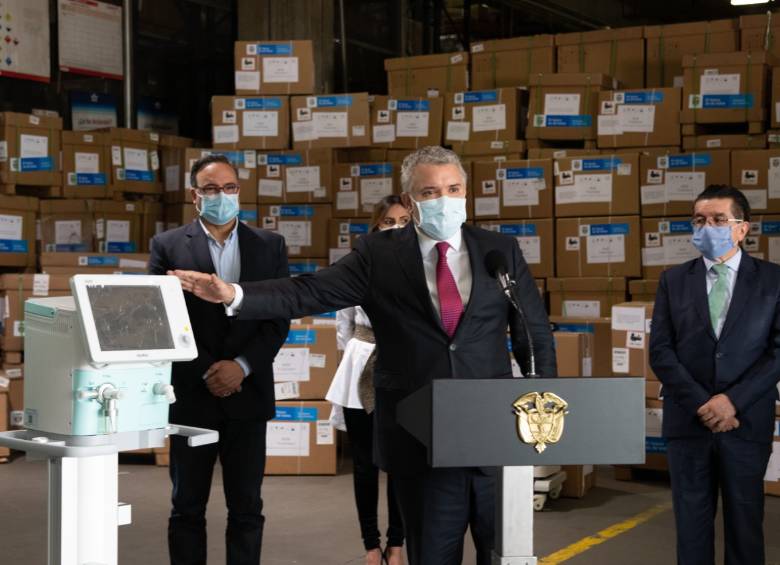 El Gobierno nacional adquirirá además 1.509 respiradores adicionales. FOTO Colprensa