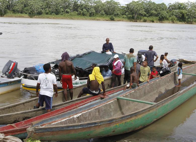Desde el año pasado más de 2.000 personas han sufrido desplazamientos forzados en el departamento del Chocó, según informes de diversas entidades. FOTO archivo manuel saldarriaga