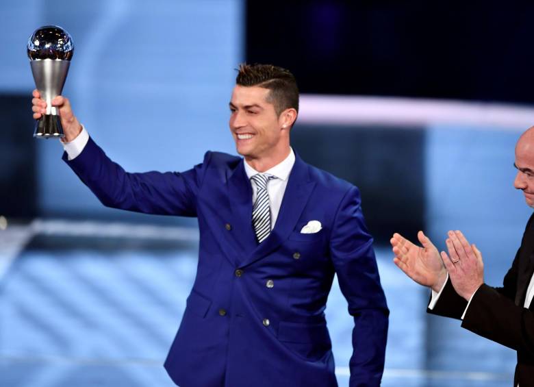 Cristiano Ronaldo dijo que el pasado fue el mejor año de su vida. FOTO AFP
