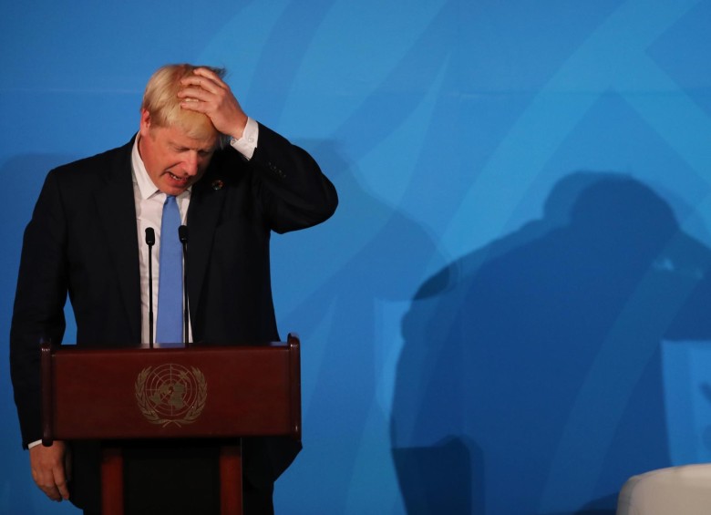 Con la decisión, la justicia británica asestó un duro golpe al primer ministro Boris Johnson. FOTO AFP