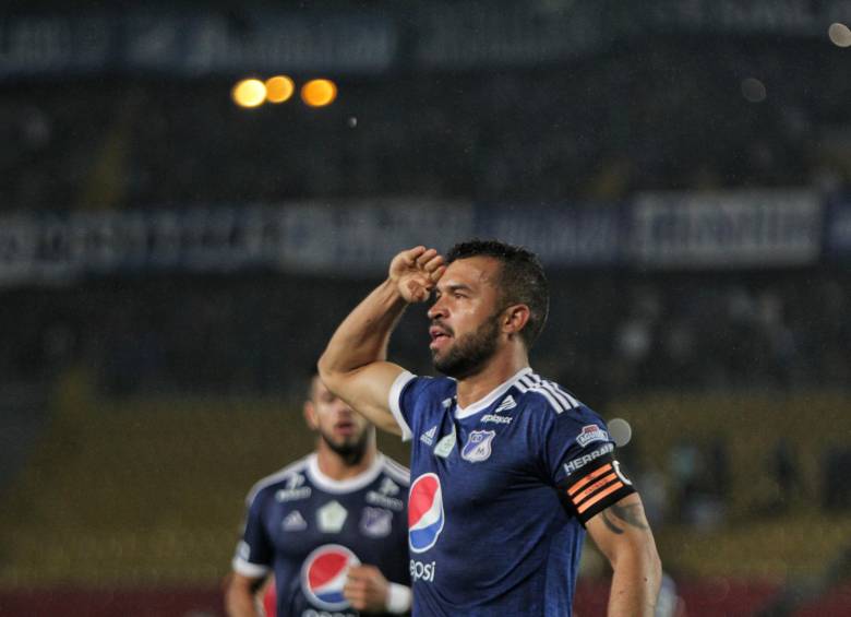 El antioqueño Andrés Cadavid, baluarte de Millonarios. Foto Colprensa