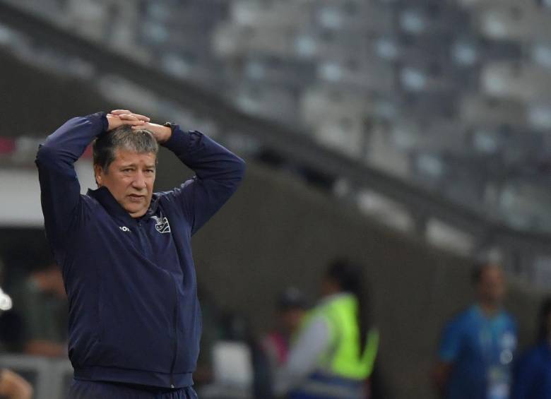 Hernán Darío Gómez, técnico de la Selección de Ecuador. FOTO AFP