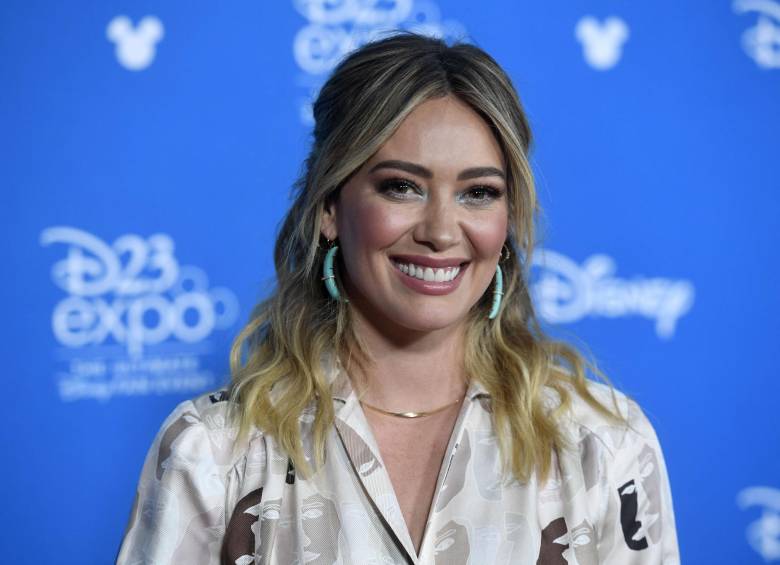 La actriz Hillary Duff. FOTO AFP