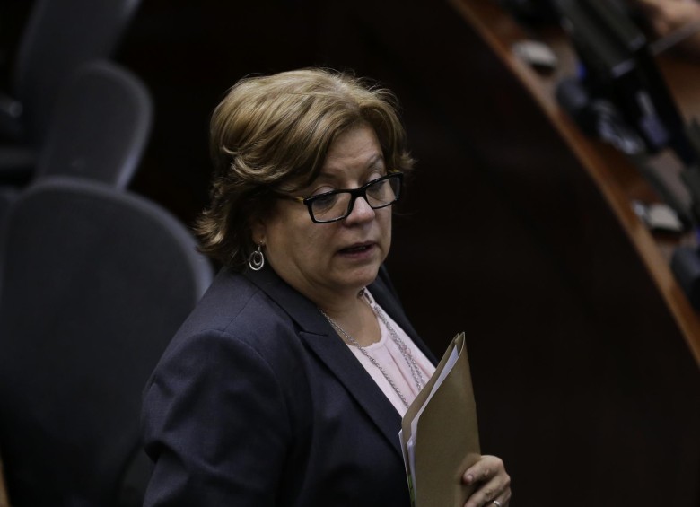 Gloria María Borrero, exministra de Justicia. FOTO: Colprensa