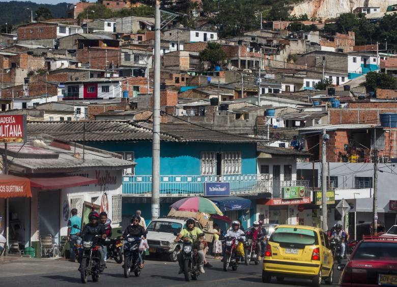 El crimen ocurrió en la salida de Ocaña (foto), hacia la vereda Liscas. FOTO: JULIO CÉSAR HERRERA.