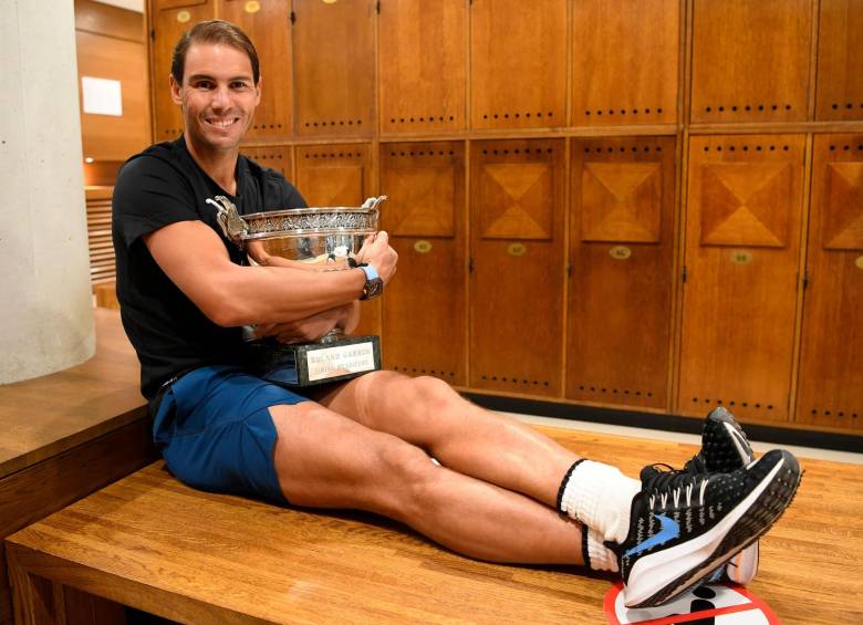 Esta es la decimotercera copa de los Mosqueteros ganada por Rafael Nadal. Foto AFP