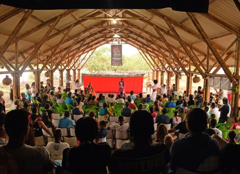 El primer Festival Selva Adentro, realizado durante la primera semana de octubre, tuvo alrededor de 3.000 asistentes. Foto: Cortesía