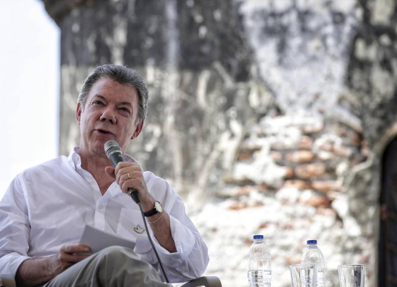 El presidente Santos hizo el anuncio en la conmemoración de los 195 años del Museo Nacional. FOTO COLPRENSA