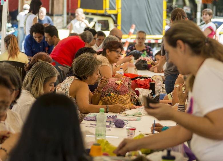 Tejer no solo divertirse, para hacer cambios sociales