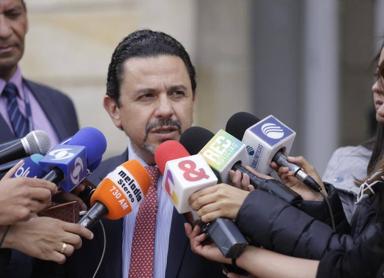 Miguel Ceballos, alto comisionado de paz, aseguró que el Gobierno interpondrá una denuncia por violación de los derechos de los niños ante las Naciones Unidas. Foto: Colprensa