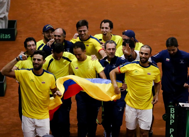 La Selección Colombia estará en la disputa de la Final de la Copa Davis en España. FOTO COLPRENSA