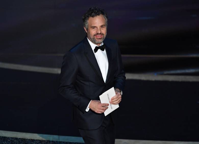 Mark Ruffalo presentó una categoría en la pasada entrega de los Oscar. FOTO AFP