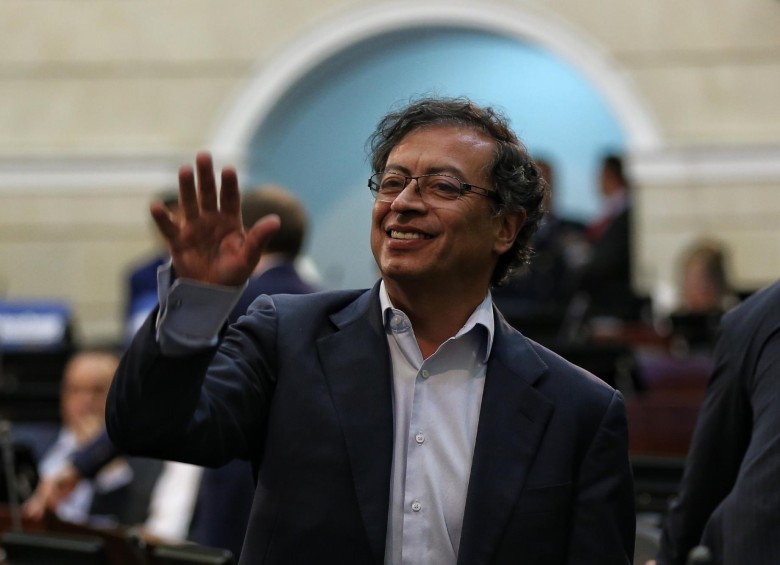 El senador Gustavo Petro. FOTO Colprensa