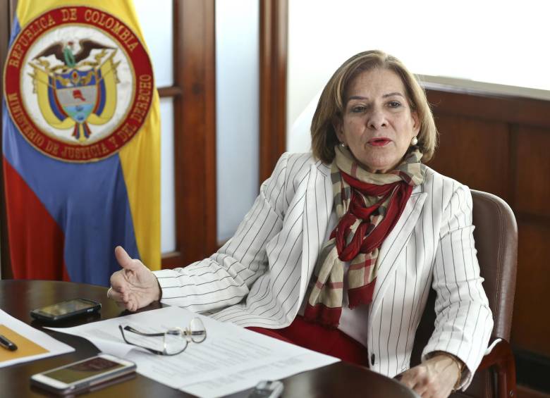 Margarita Cabello (foto) reemplazó en el ministerio a Gloria María Borrero. Estuvo en el cargo 14 meses. Es abogada y en 2012 fue magistrada de la Sala Civil de la CSJ. FOTO Colprensa