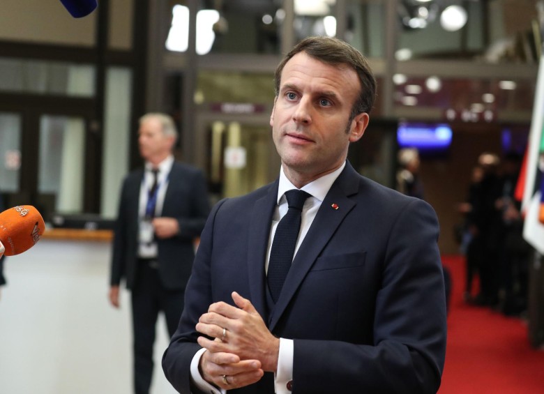 Macron aseguró que la situación será tensa. FOTO: AFP.