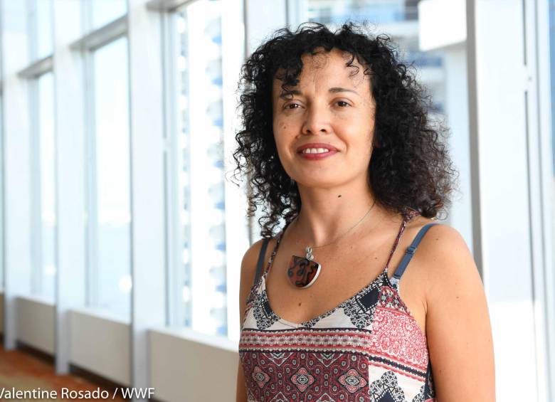Cada año, National Geographic reconoce a personas como Ángela Maldonado quienes han aportado a la ciencia, la conservación, la educación y la tecnología. FOTO cortesía valentine rosado / WWF
