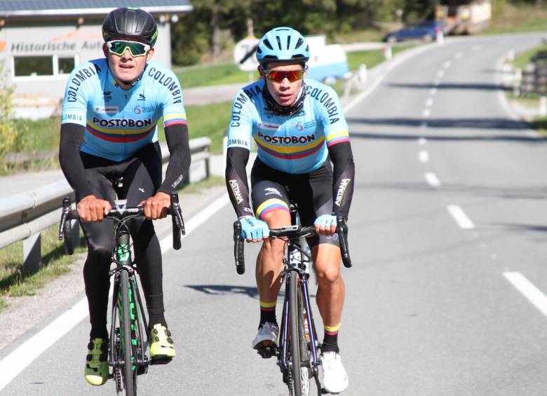 Rodrigo Contreras vive su mejor año deportivo. Competirá por primera vez en un Mundial. FOTO CORTESÍA ÉDER GARCÉS-FEDECICLISMO