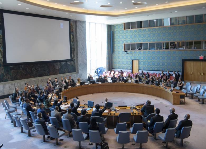 Imagen del Consejo de Seguridad de la ONU del pasado 27 de junio. FOTO: EFE