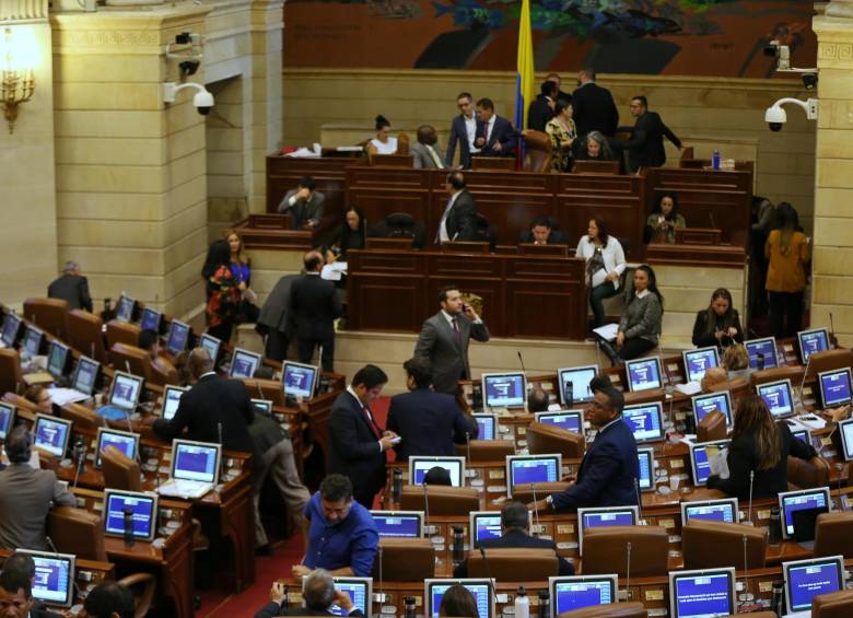 Cámara de Representantes. FOTO: COLPRENSA