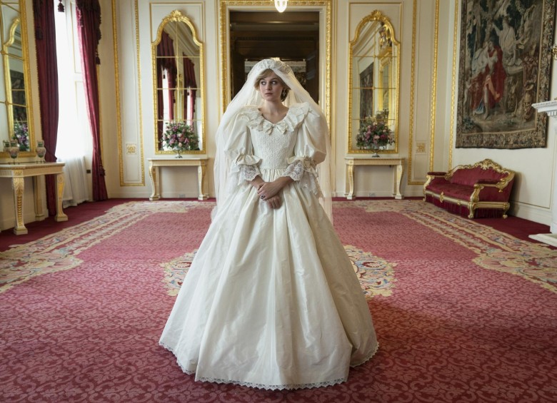 El vestido de la boda de Diana para la serie es una réplica del original.