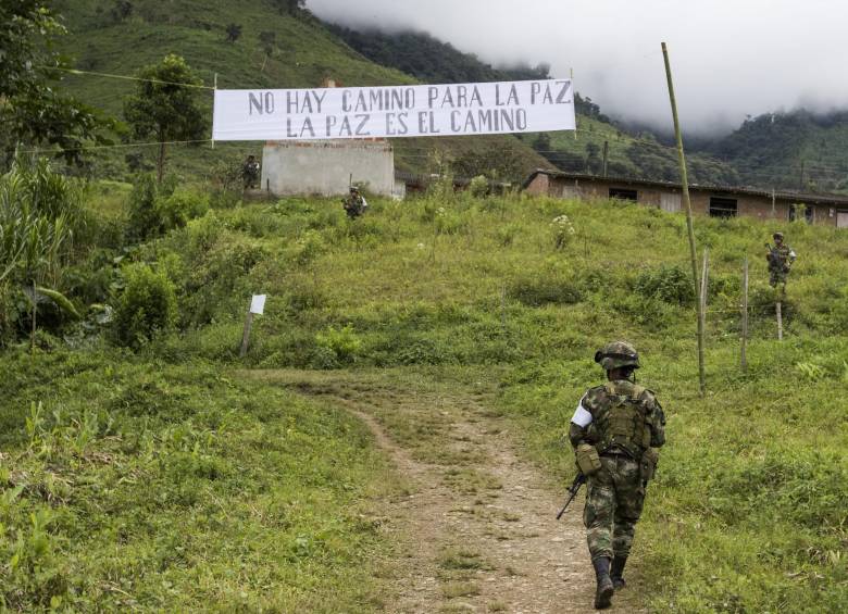 La vereda Llanogrande Chimiadó, en el municipio de Dabeiba (foto), limita con un resguardo indígena . FOTO Esteban Vanegas.
