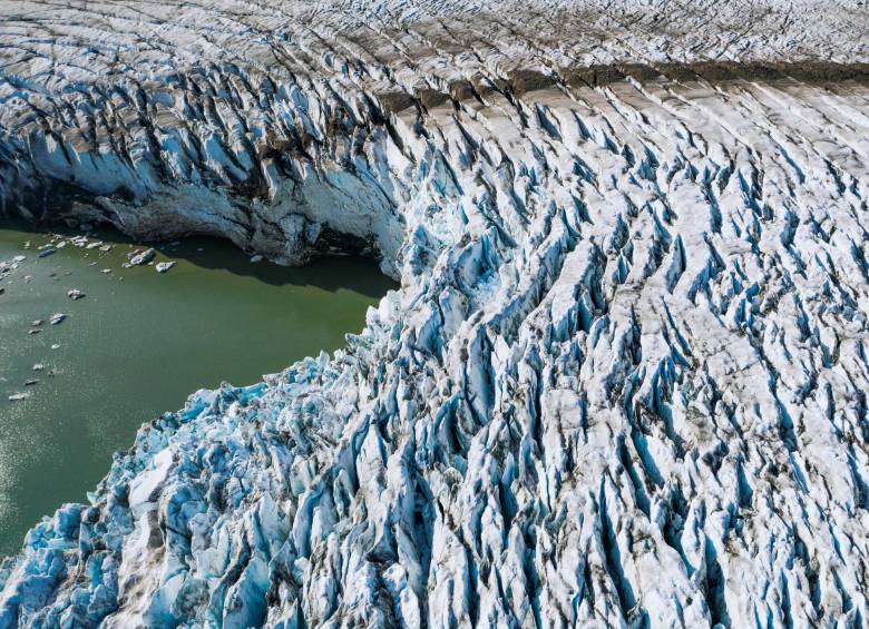 Glaciar Apusiajik. FOTO: AFP