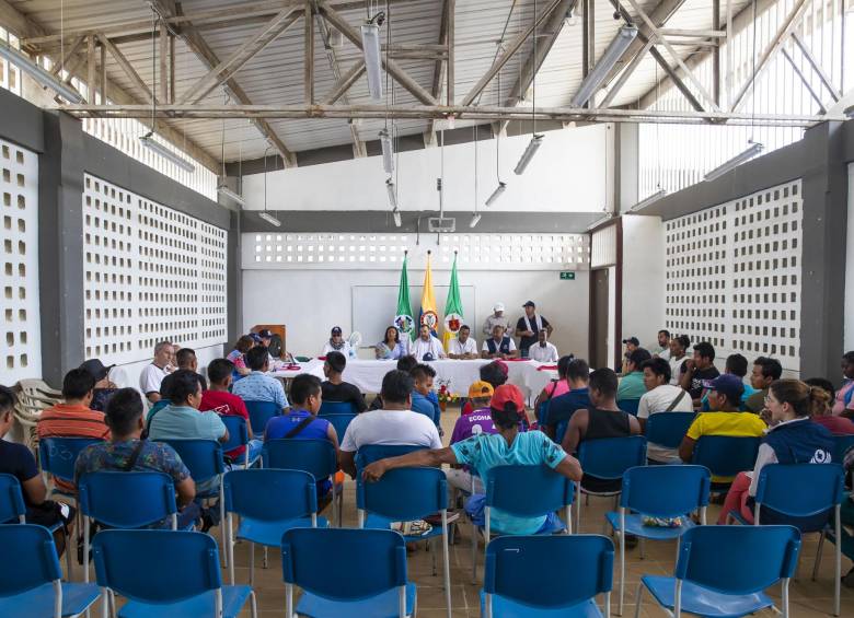 Una de las reuniones fue en Juradó (foto), donde las poblaciones pidieron más presencia estatal.