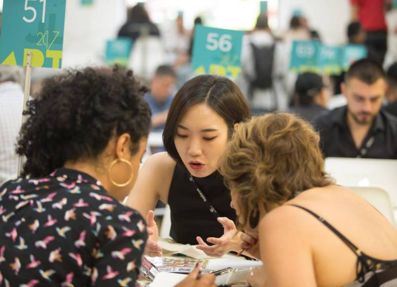 Rueda de Negocios de Circulart 2017, uno de los encuentros más esperados. Los organizadores aspiran a que en la rueda de este año se concreten entre 2.000 y 3.000 citas. FOTO Cortesía 