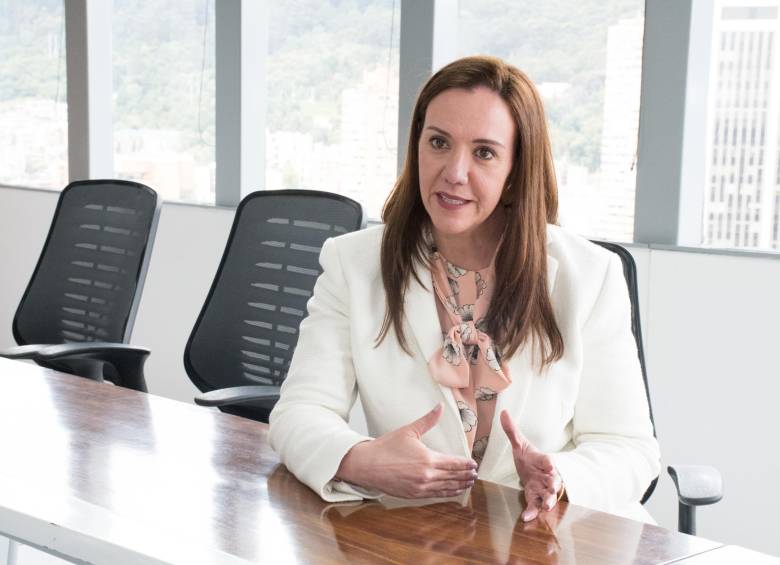 Luego de haber sido gerente de la Cámara Colombiana de la Construcción, María Elia Abuchaibe llegó a Enterritorio en diciembre del año pasado. FOTO Cortesía