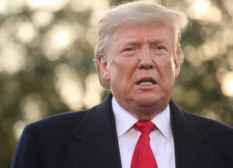 El presidente estadounidense, Donald Trump, , anunció el pasado 1 de junio de 2017 que se retiraría de la resolución contra el cambio climático. FOTO: Reuters 