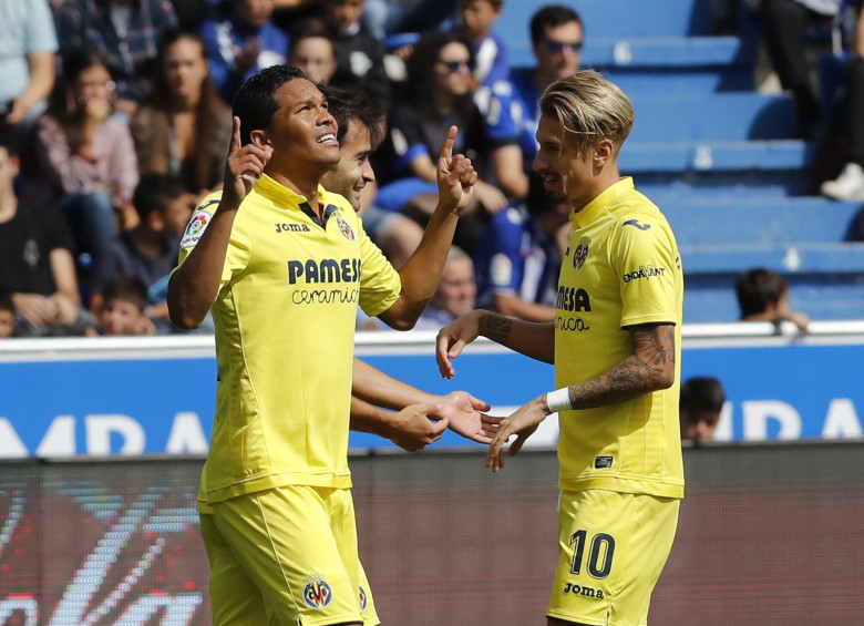 Bacca salió lesionado del encuentro entre Villarreal y Barcelona. FOTO EFE