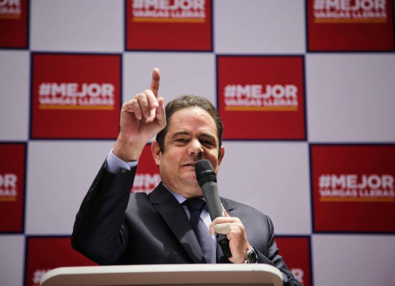 El candidato a la presidencia Germán Vargas Lleras. 