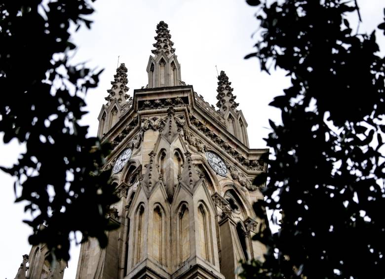 Iglesia de Lourdes, sector de Chapinero, Bogotá. FOTO COLPRENSA