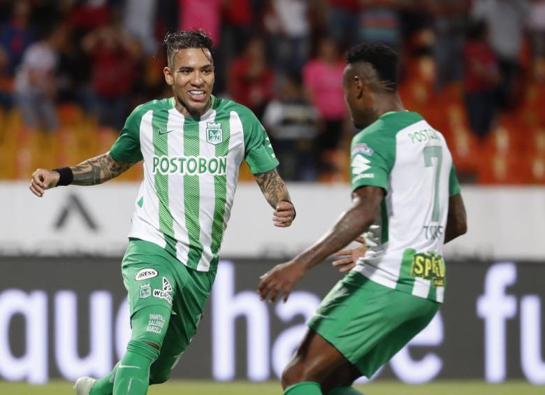 Dayro logró 44 goles con Nacional entre 2017 y 2018. FOTO ARCHIVO EL COLOMBIANO