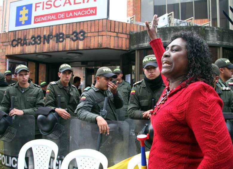 Se espera que para este miércoles los trabajadores de la Rama Judicial adelanten marchas y protestas. FOTO COLPRENSA