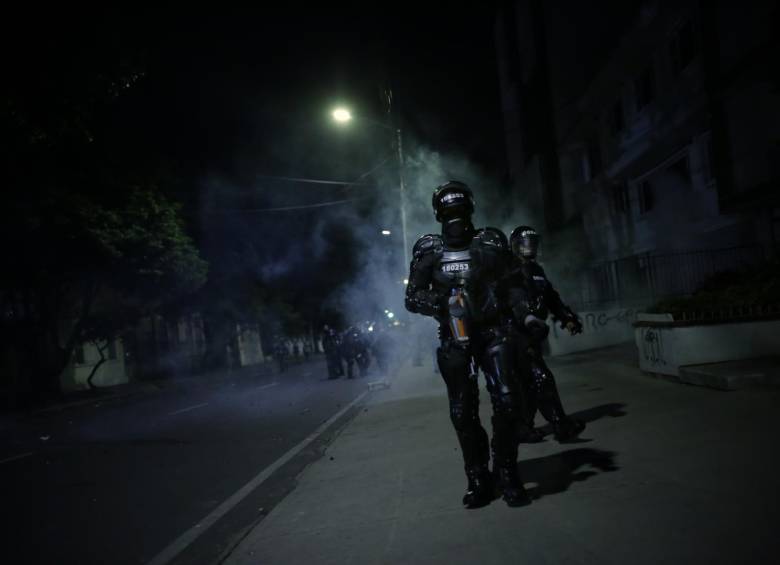Las protestas contra el gobierno de Iván Duque llevan cuatro días en las calles. FOTO COLPRENSA