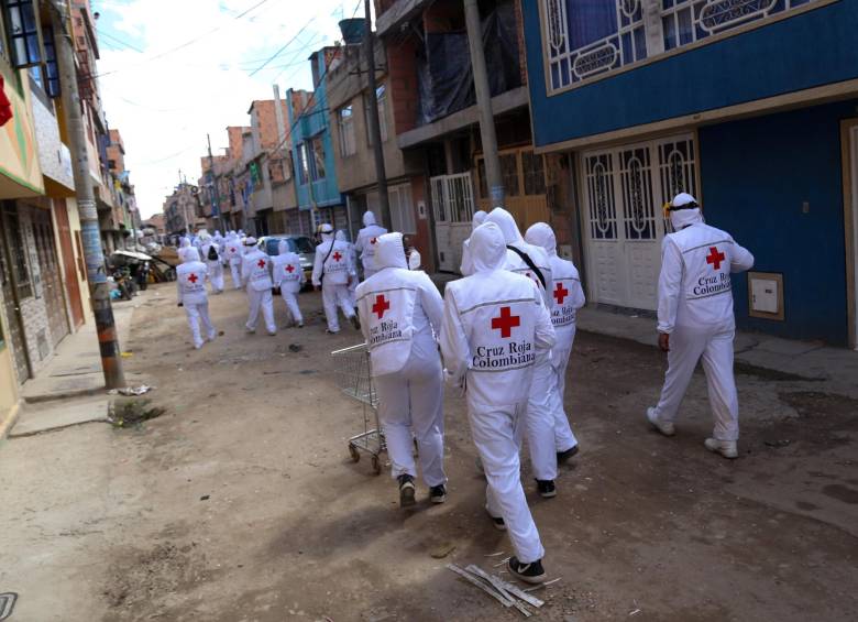 Colombia llegó a 100.000 contagios de coronavirus. Foto: Colprensa