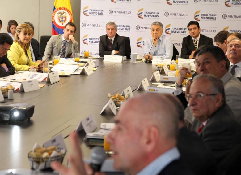 Para el próximo lunes se anunció una nueva cita, con el fin de tratar de fijar el mínimo. FOTO cortesía