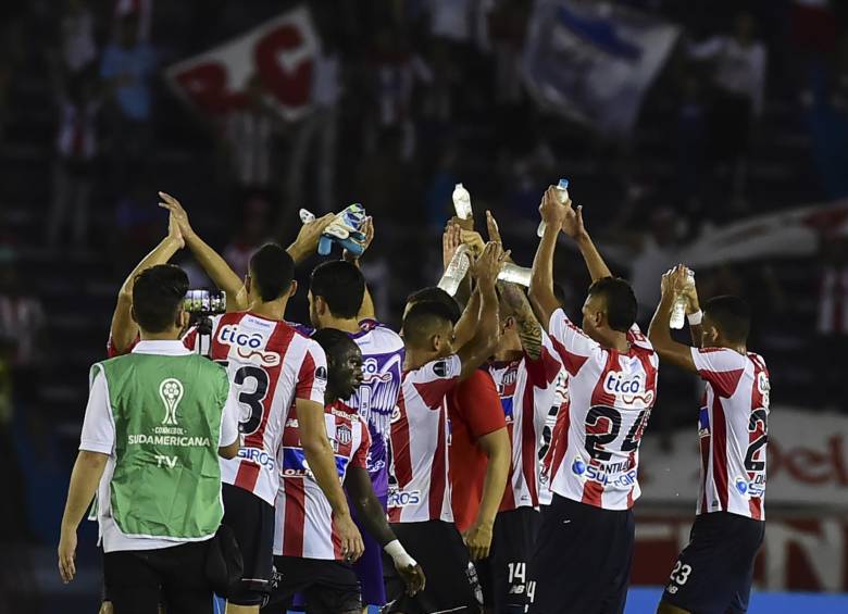 Junior igualó su mejor participación en un torneo internacional, registrada en 1994 cuando clasificó a esta misma fase, pero en la Copa Libertadores. FOTO AFP