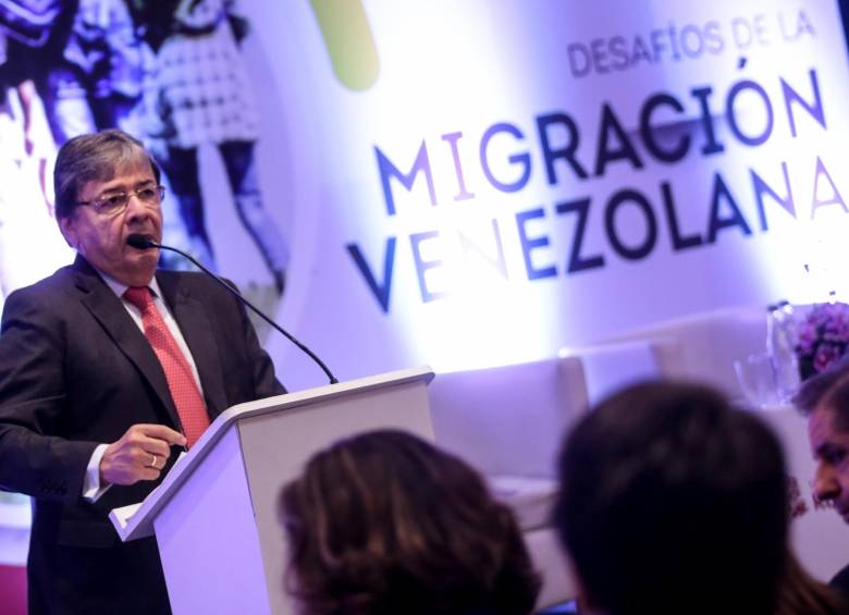 Carlos Holmes Trujillo, canciller de Colombia. FOTO: COLPRENS