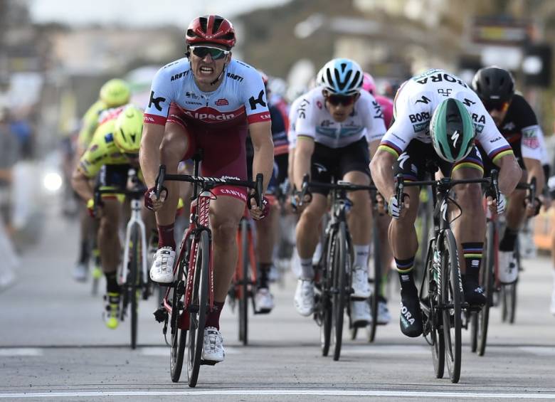 Marcel Kittel, uno de los velocistas más ganadores en los últimos años en el ciclismo mundial. FOTO ARCHIVO