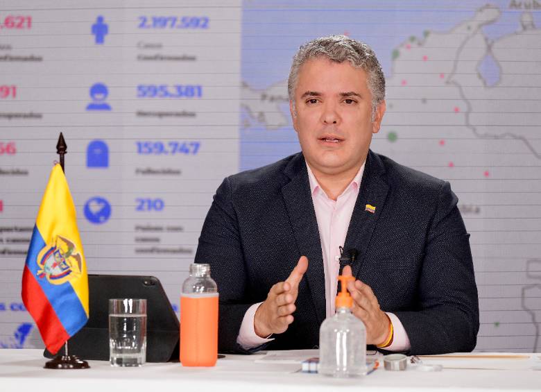 El presidente Iván Duque emitió, junto a su gabinete, 85 decretos con fuerza de ley. Todos tendrán control automático de la Corte Constitucional y de legalidad del Consejo de Estado. FOTO Cortesía