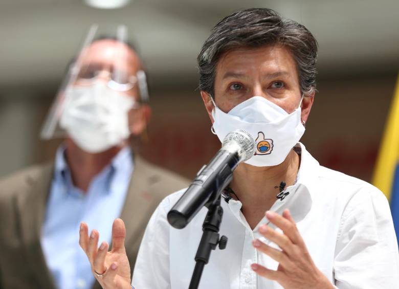 La alcaldesa de Bogotá, Claudia López. FOTO COLPRENSA