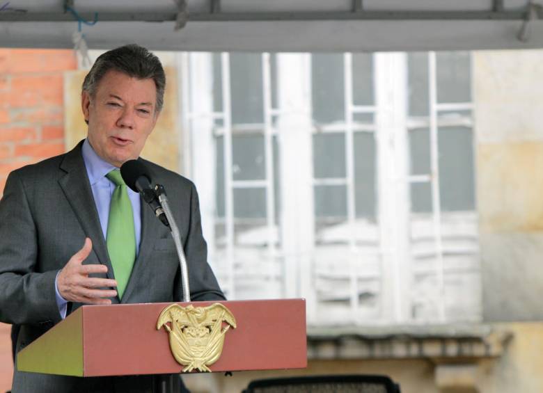 Más de 400 mil víctimas del conflicto han sido reparadas hasta ahora. Juan Manuel Santos. FOTO COLPRENSA 