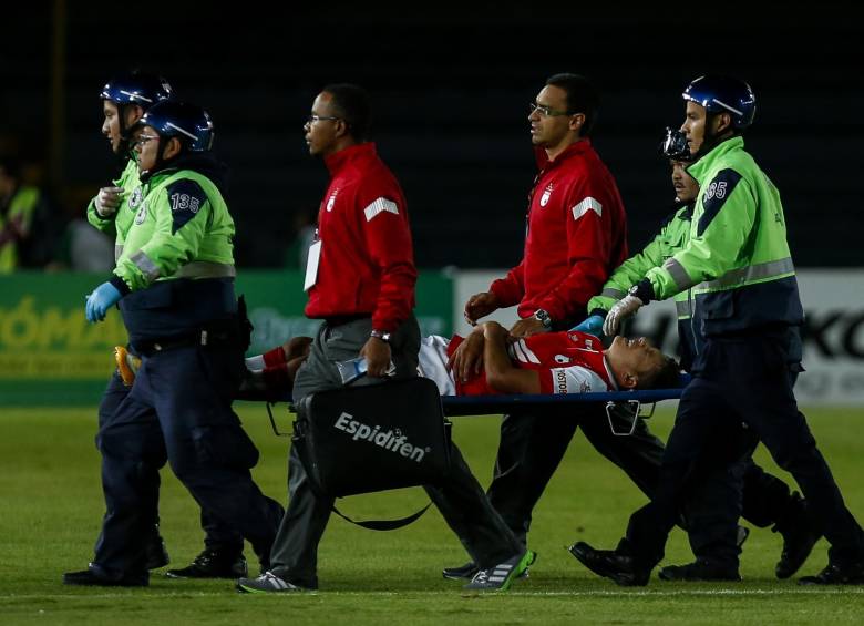 José Julián de la Cuesta sufrió su segunda lesión grave en el fútbol profesional. FOTO colprensa