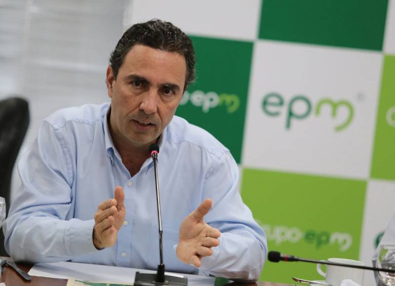 Jorge Londoño de la Cuesta, gerente de Empresas Públicas de Medellín. FOTO CORTESÍA