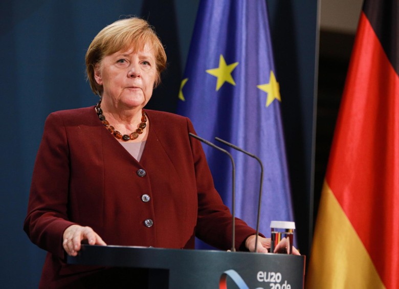 Angela Merkel dejará la Cancillería de Alemania tras estar cuatro periodos en el cargo. FOTO EFE